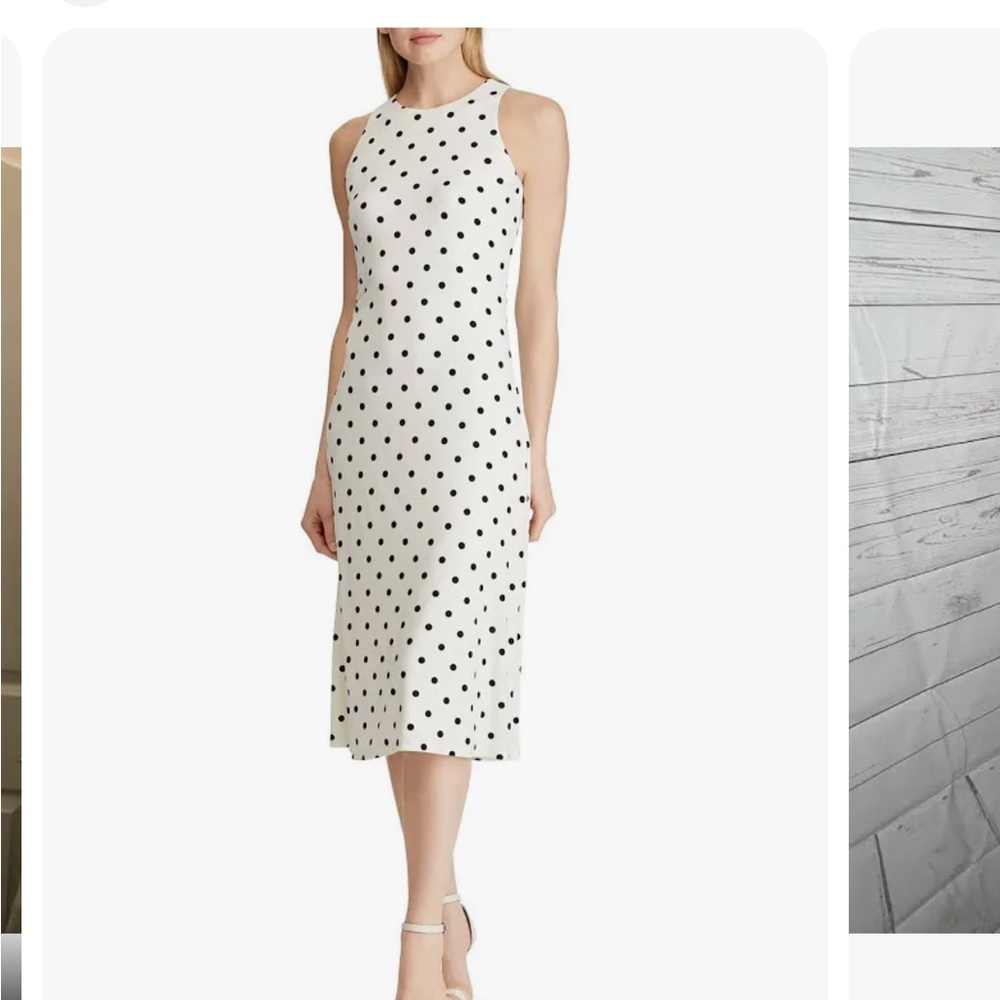 NWT Ralph Lauren midi dress-Sz 12